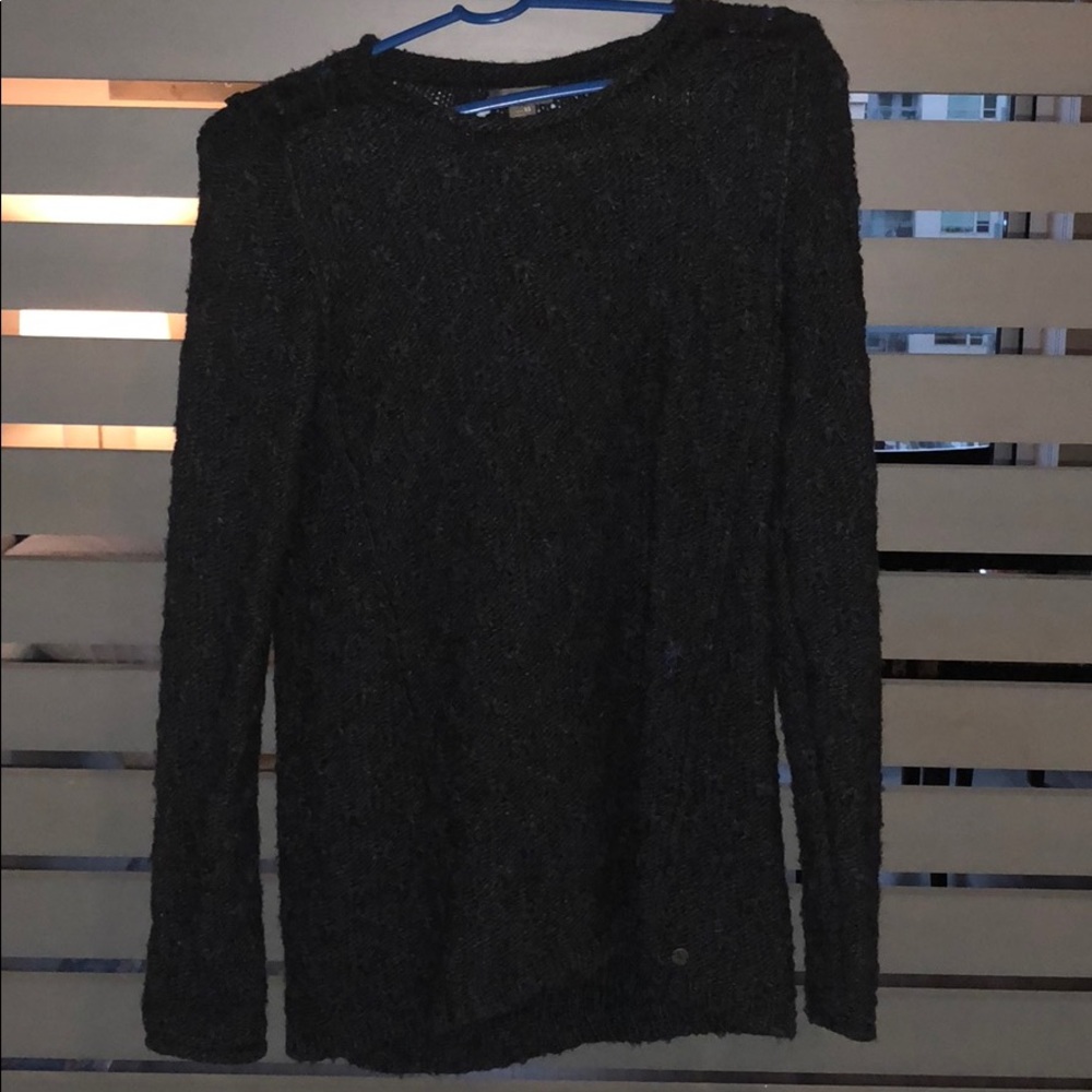 Navy sweater